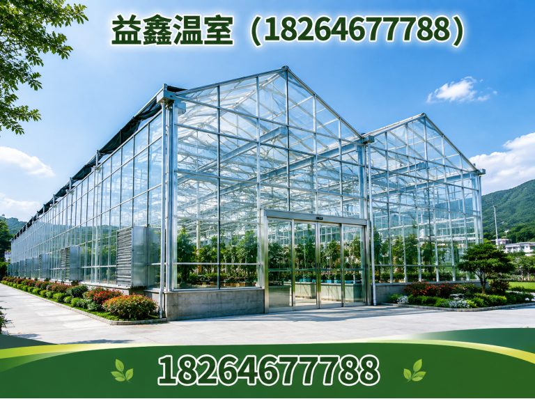 寒亭区智能温室大棚展示图